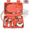 Multi Function Lubrication Grease Gun Kit hoses couplers Air And Manual 