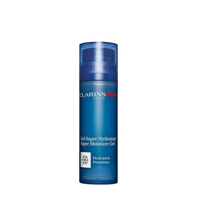 CLARINSMEN Super Moisture Gel | Cooling Gel For Men | Hydrates, Mattifies, Soothes, Energizes and Defies Shine | Calms and Tones Skin After Shaving | All Skin Types | 1.7 Ounces