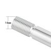 TAKPART Polished Bent Gear Stick Lever Knob Extender
