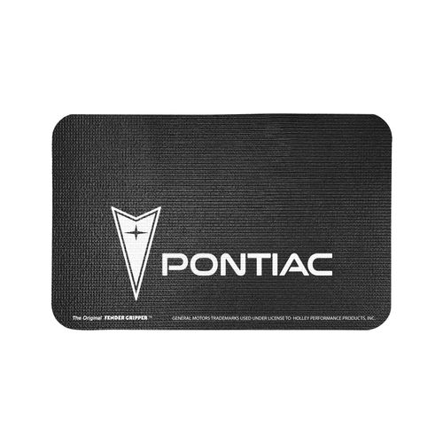 Fender Gripper Fender Cover with Gm Pontiac Logo | Officially Licensed by General Motors | Universal Fit | Standard Size 22" X 34" | FG2037, Black with Color Logo