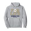 Georgia Tech Yellow Jackets Volleyball For Life Gray Pullover Hoodie