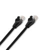 LOGICO 1ft Cat5e Cable Ethernet LAN Network RJ45 Patch Cord Internet Black (50 Pack)