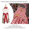 DII Kitchen Collection, Cotton, Black, Apron