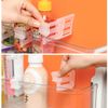 Expandable Fridge Space Allocator, 12PCS Clear Plastic Drawers Separators, 3.1-4.7"Adjustable Separators for Refrigerator, Office, Kitchen Storage