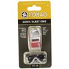 Fox 372453 40 Sonik Blast CMG Whistle, Weiß/Rot ,