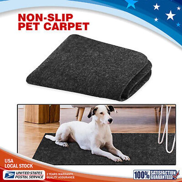 1x Dog Door Mat for Muddy Paws, Absorbs Moisture and Dirt, Non-Slip Washable Mat