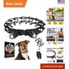 Adjustable Stainless Steel Prong Collar for Effective Dog Training - X-Large
