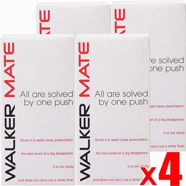 Walker Mate Foot Deodorant, 1.1 fl oz (30 ml) x 4 Packs (4562258590079-4)