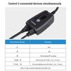 DEWENWILS Outdoor Light Sensor Countdown Timer Weatherproof Plug in Light Switch