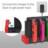 FYOUNG Controller Charger and Card Holder for Nintendo Switch/Switch OLED - Joycon Charging Dock and Game Storage