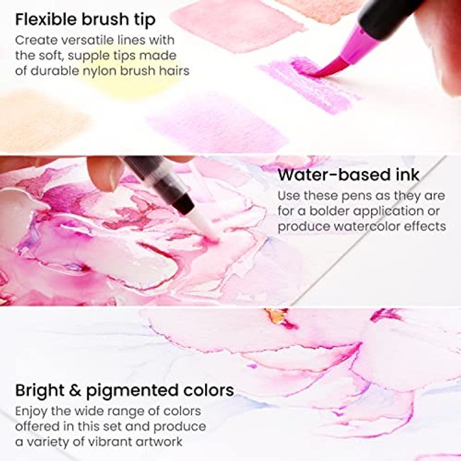 Arteza Watercolor Brush Pen Painting Art Set