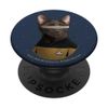 Star Trek: The Next Generation Geordi La Forge Cat PopSockets Standard PopGrip