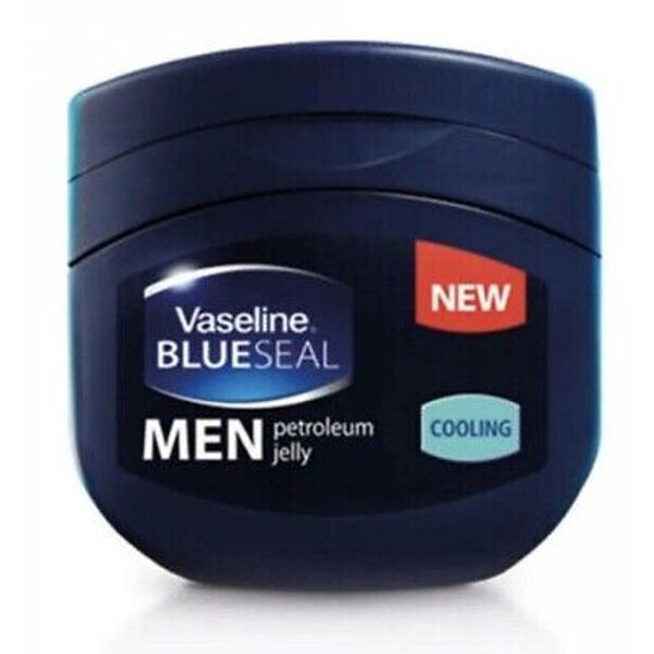 1 VASELINE BLUESEAL MEN Blue Seal Men Cooling Petroleum Jelly 250 ML / 8.45 OZ