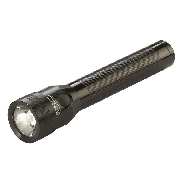 Streamlight 75662 Stinger Classic 500-Lumen LED Rechargeable Flashlight with 120-Volt AC/DC Charger and 2-Holders, Black