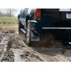 WeatherTech Custom No Drill Splash Guard MudFlaps for Subaru Outback - Front Pair (110115), Black
