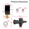 For Hayward Filter Gauge Adapter Assembly & Pressure Gauge Kit Replace DEX2400S