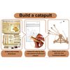 PATHFINDERS STEM kit Leonardo Da Vinci Catapult kit Trebuchet Engineering kit