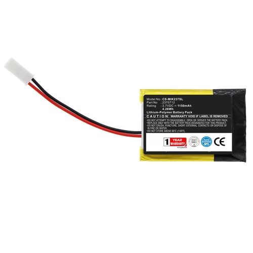 XSPLENDOR 1150mAh Replacement Battery for MINN KOTA iPilot Link Remote 2016 iPilot Link Remote Earlier PN 2370712