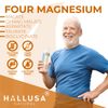 HALL 4 Magnesium Complex 147mg + Turmeric Muscle, Nerve & Joint Support 60 Caps