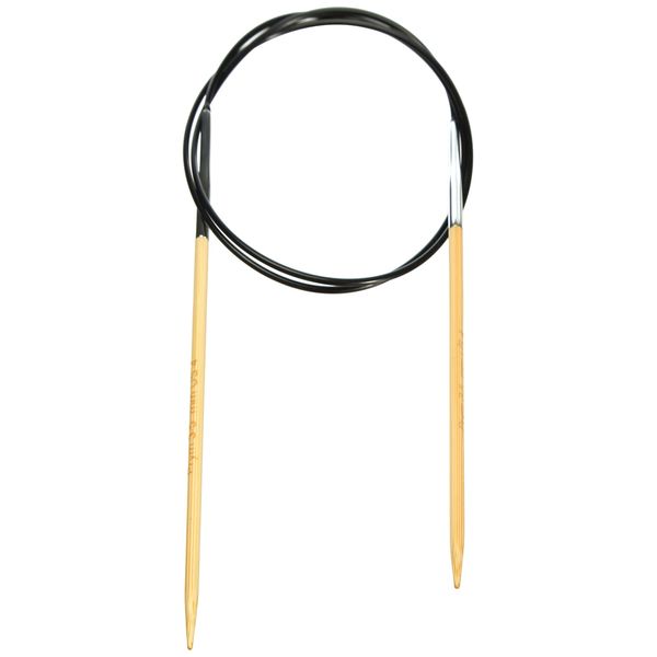 Prym 80 cm x 3.50 mm Circular Knitting Pins, Bamboo