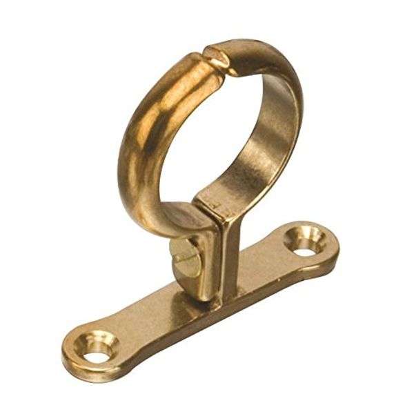 28mm Cast Brass Screw-On Pipe Bracket