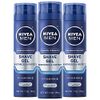 NIVEA MEN Maximum Hydration Shave Gel with Aloe Vera and Provitamin B5, 3 Pack of 7 Oz Cans