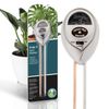 3-in-1 Soil Meter Optimize Plant Health with Moisture, Light & pH Testing