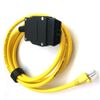 UAOOK Ethernet Enet RJ45 Yellow OBD OBDII OBD2 Coding F-series Cable