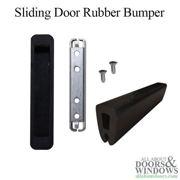 Pella Sliding Door Bumper Kit Sill Bumper With Head Bumper and Bracket