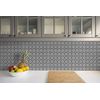 Kitchen Tile Stickers Splashback Backsplash Floor Peel and Stick Spanish pattern