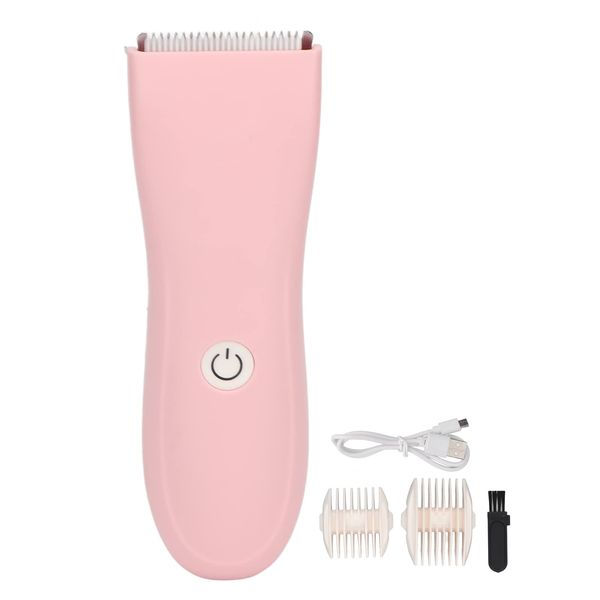 Baby Hair Clipper,Quiet USB Kids Hair Trimmer Hair Clippers for Children Cordless & Waterproof Toddler Haircut Machine with 2 Guide Combs,Silent Hair Clippers for Children