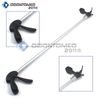 OdontoMed2011 40" (ONE Piece) Snake Catcher Stick Silver ODM