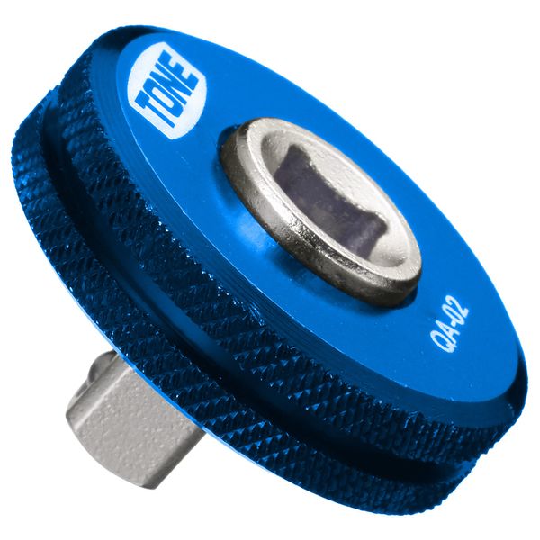 Tone L-QA-02B Quick Adapter, for Ratchets, Drive Socket: 1/4” (6.35 mm), Blue