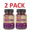 Deva Vegan Biotin 6000 mcg, 90 Tiny Tablets  (2 pack)