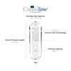 Clear Size 4 Empty Gelatin Capsules by Capsuline - 10000 Count