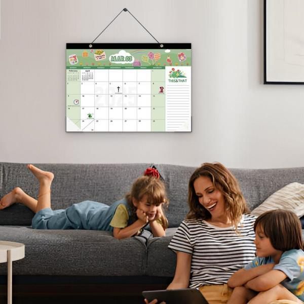 Perforated Desk Calendar July 2024 18 Months 20242025 Day 12