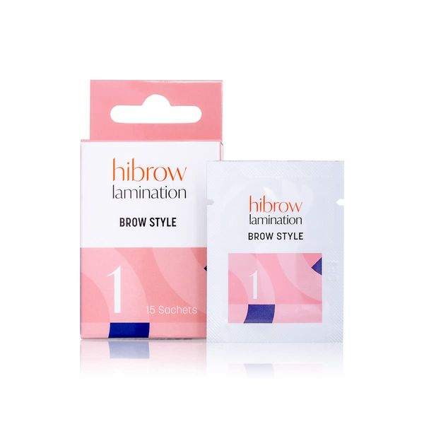 Hi Brow Lamination Brow Style Sachets - Step 1