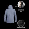 SALEWA Men's PUEZ (AQUA 3) PTX M JKT - wind protection jacket, black (Black out / 0730), 46 / S