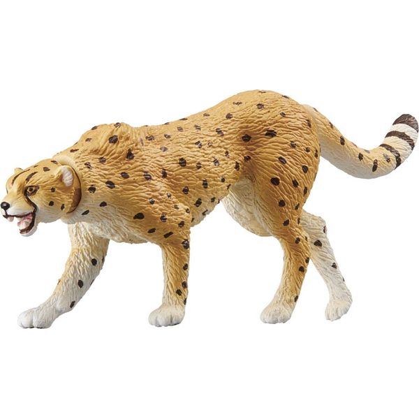 Takara Tomy Ania AS-13 Cheetah (Wild Ver.) Animal Dinosaur, Realistic Moving Figure, Toy 3 Years Old, Toy Safety Standards Passed, ST Mark Certified, ANIA TAKARA TOMY