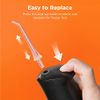 Bitvae Water Dental flosser for Teeth, Cordless Water Teeth Cleaner Picks, IPX7 Waterproof Water Flosser, 3 Modes 6 Jet Tips, USB Rechargeable Water Dental Picks for Cleaning, Black