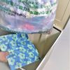 Seawave Deodorizing Moisture Absorption Trash Can Bottom Deodorizer Sheet Set of 3