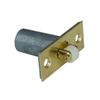 1 x Adjustable roller catch 58mm brass effect mortice door latch & stike plate.