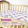 Indus Textiles 2 Pack Cot Bed Fitted Sheets Easy Care Soft and Dureable, Unicorn - 60 x 120 cm