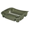 Whitefurze Dish Drainer, Plastic, Silver, Small
