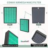 400 400S Replacement Filter Compatible with Coway Airmega Max 2 400/400S Air ...