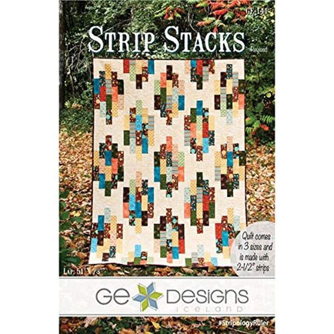 Strip Stacks Quilt Pattern by G E Designs