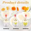 Cute Egg Timer Double Pack – Colour Changing Kitchen Timer for Perfect Soft, Medium & Hard-Boiled Eggs – Ideal Cooking Accessories for Precise Boiling Every Time