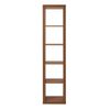 Better Homes & Gardens 5-Cube Vertical Storage Organizer, Rustic Acorn Shelf