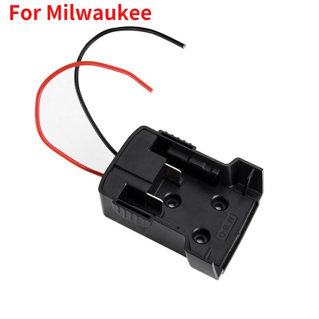 New DIY Battery Adapter Lithium Battery Conversion Adapters for  Makita/Bosch/Milwaukee/Dewalt/Black & Decker 18v 14.4V Battery Mount Dock  Power