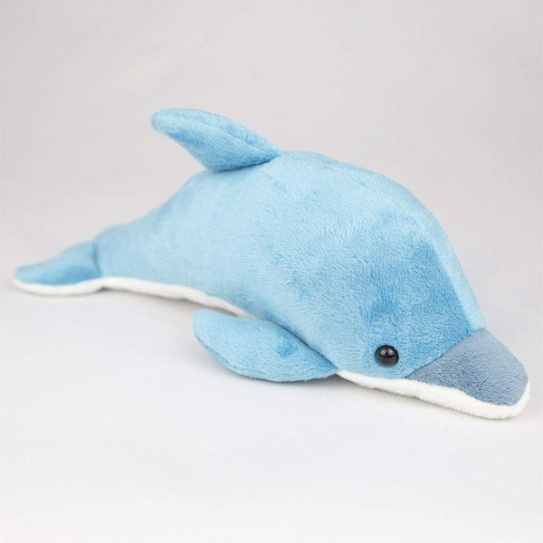 Bamboo Shoot Dolphin S Blue Plush